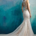 9511B allure bridals sleeveless wedding dress