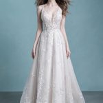 Sleeveless Wedding Dress Allure Bridals 9758