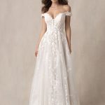 Allure Bridals 9861 Off-Shoulder Wedding Dress