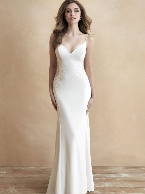 3304 Allure Romance Sheath Bridal Gown