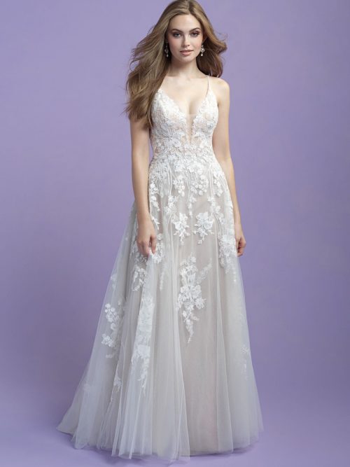 3400 Allure Romance A-line Gown