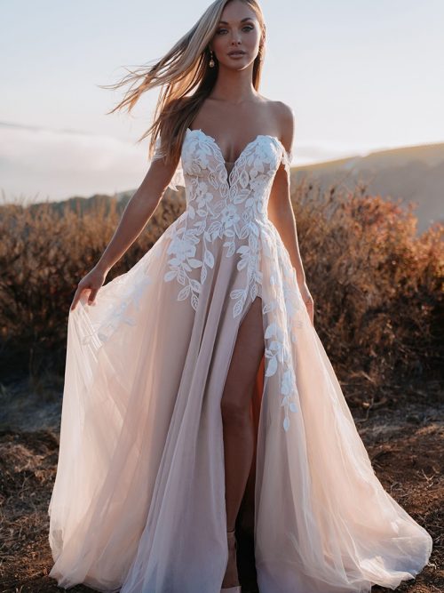 Allure Romance 3500 Bohemian Beauty Wedding Dress