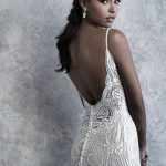 MJ510 Madison James Strappy Sheath Wedding Dress