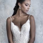 MJ510 Madison James Strappy Sheath Wedding Dress