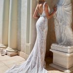 BA999 Tina Holly Spaghetti Straps Wedding Dress