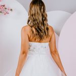 G259 Strapless Debutante Gown