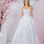 G270 Ballgown Simple but elegant rich satin finish