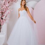 G276A sweetheart corset fitted gown
