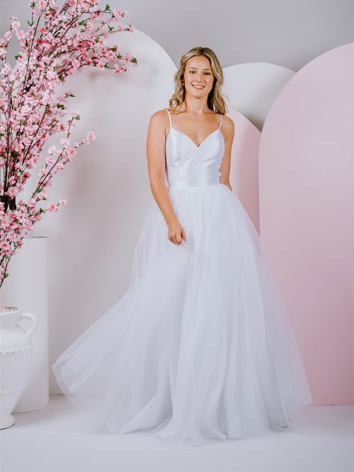 G300 Fun featured bow on the back with tulle skirt and straps