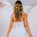 strapless PR-2125 Debutante Gowns