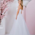 Modern floral lace PR-859 Debutante Gowns