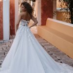 3550 Allure Romance strapless ballgown a deep sweetheart neckline