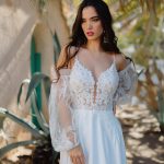F236/REGAN Wilderly Bridals strappy A-line Wedding Dress
