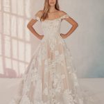 MJ763 Madison James English net Wedding Dress