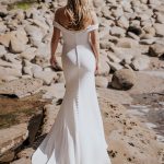 Stretch crepe Wedding Dress - R3653 Allure Romance