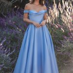 R3705 Mikado bridal ballgown