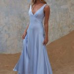 Cut-Out Neckline Formal Dress